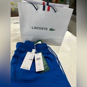 Lacoste Swimming Trunks NWT - Never Worn, ships with original bags